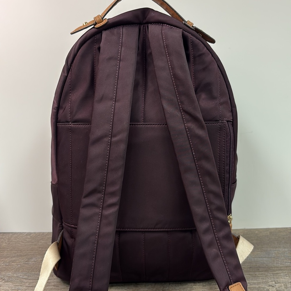 Michael Kors Nylon and Leather Trim Backpack - Picture 4 of 14